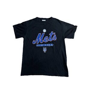 Vintage Y2K Lee Sport New York Mets National League T‎ Shirt Youth L Retro